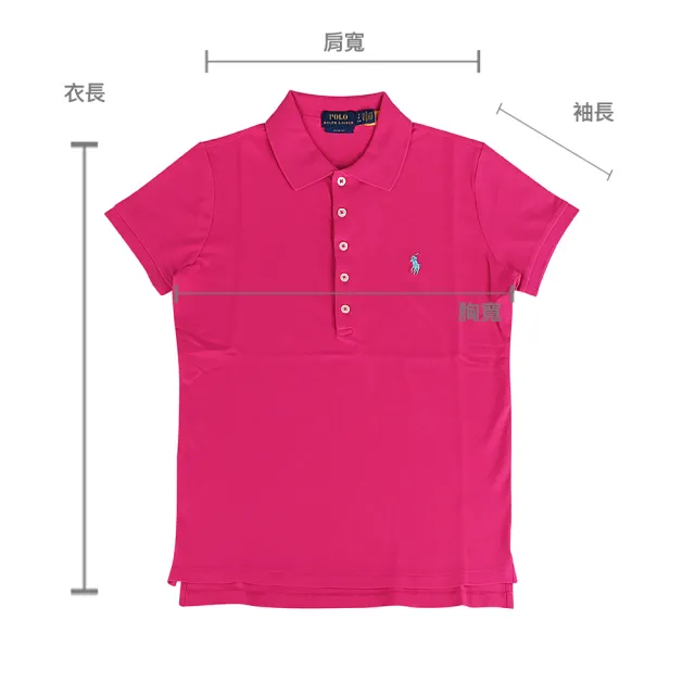 【RALPH LAUREN】POLO RALPH LAUREN Classic Fit短袖Polo衫(桃紅/女款)
