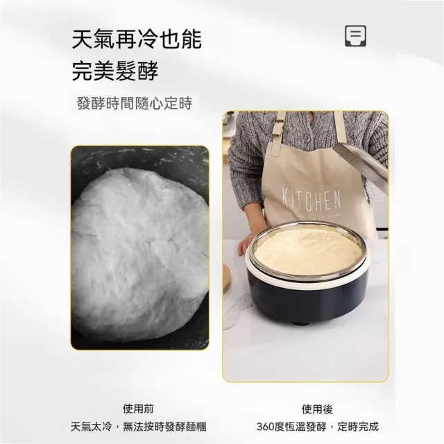 YOKA 優家廚電 家用發麵機 烘焙發酵器 恆溫定時發酵 大容量透明上蓋 定時控溫 家用烘焙