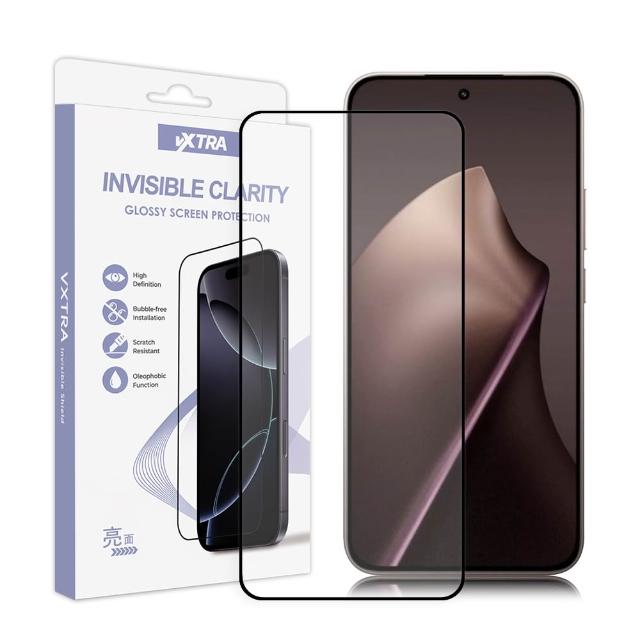 【VXTRA】小米 Xiaomi 15T/15T Pro 全膠貼合 滿版疏水疏油9H鋼化頂級玻璃膜-黑