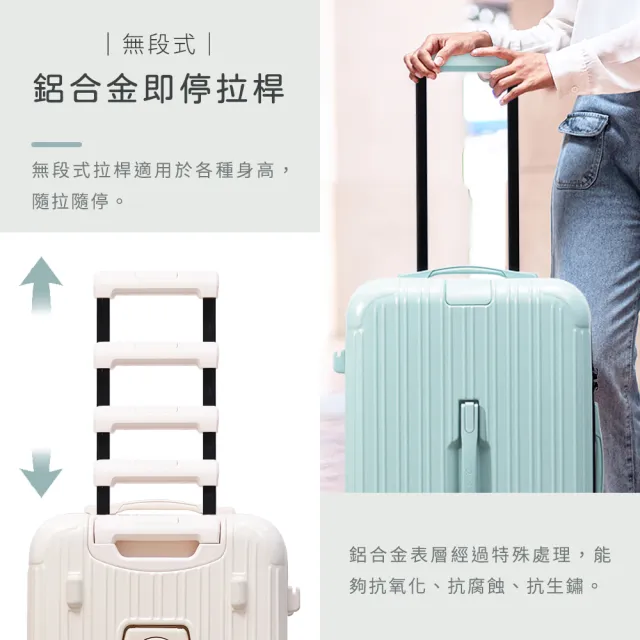 【Arlink】28吋+30吋 3:7胖胖行李箱 旅行箱(行李箱28吋/行李箱30吋/胖胖箱/拉桿箱/防爆拉鍊行李箱)