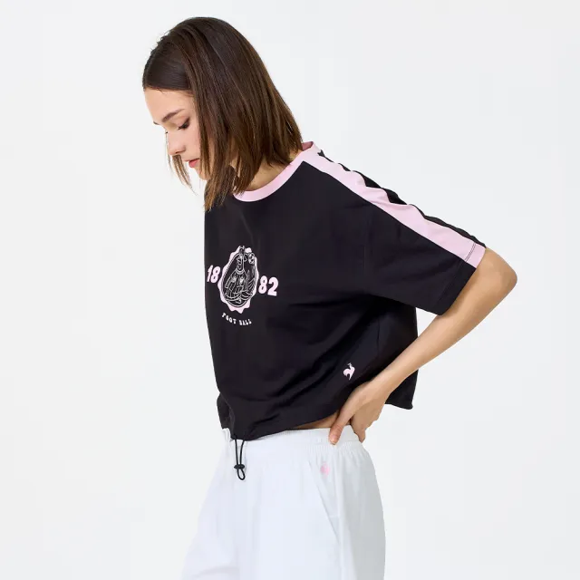 【LE COQ SPORTIF 公雞】吸濕排汗 抗UV短袖T恤 女款 3色 LWX22002