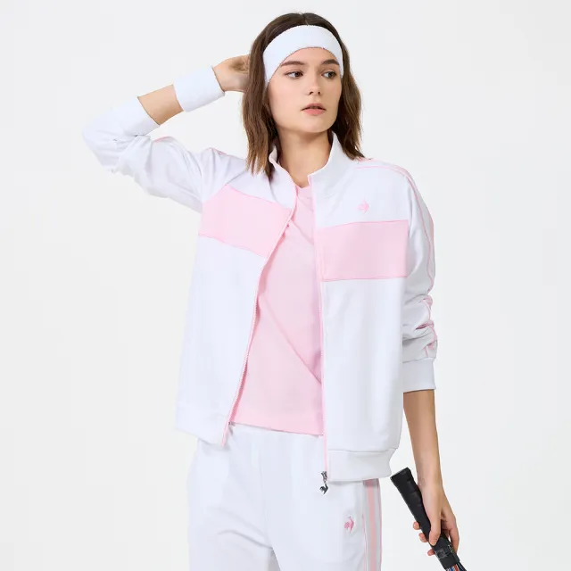 【LE COQ SPORTIF 公雞】吸濕排汗 抗UV短袖T恤 女款 3色 LWX22001
