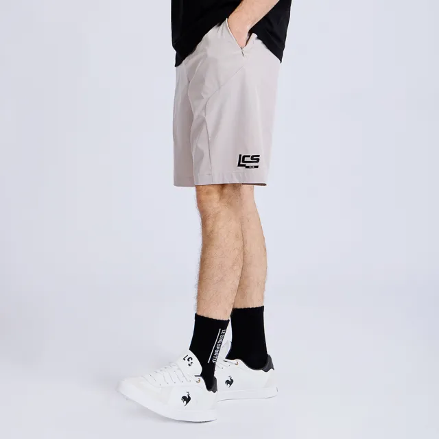 【LE COQ SPORTIF 公雞】平織休閒短褲 男款 3色 LWX81081