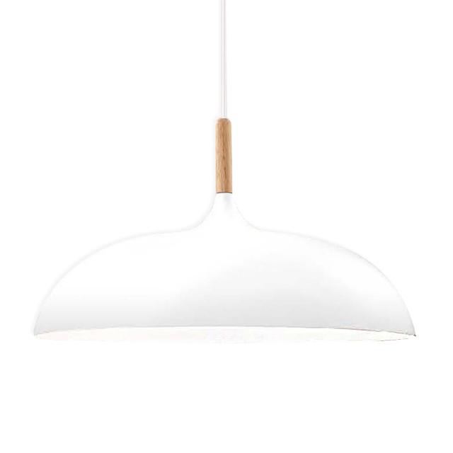 北歐原木好日子吊燈 淺月白 B113933B91(單吊燈/餐吊燈/邊几燈/45cm)