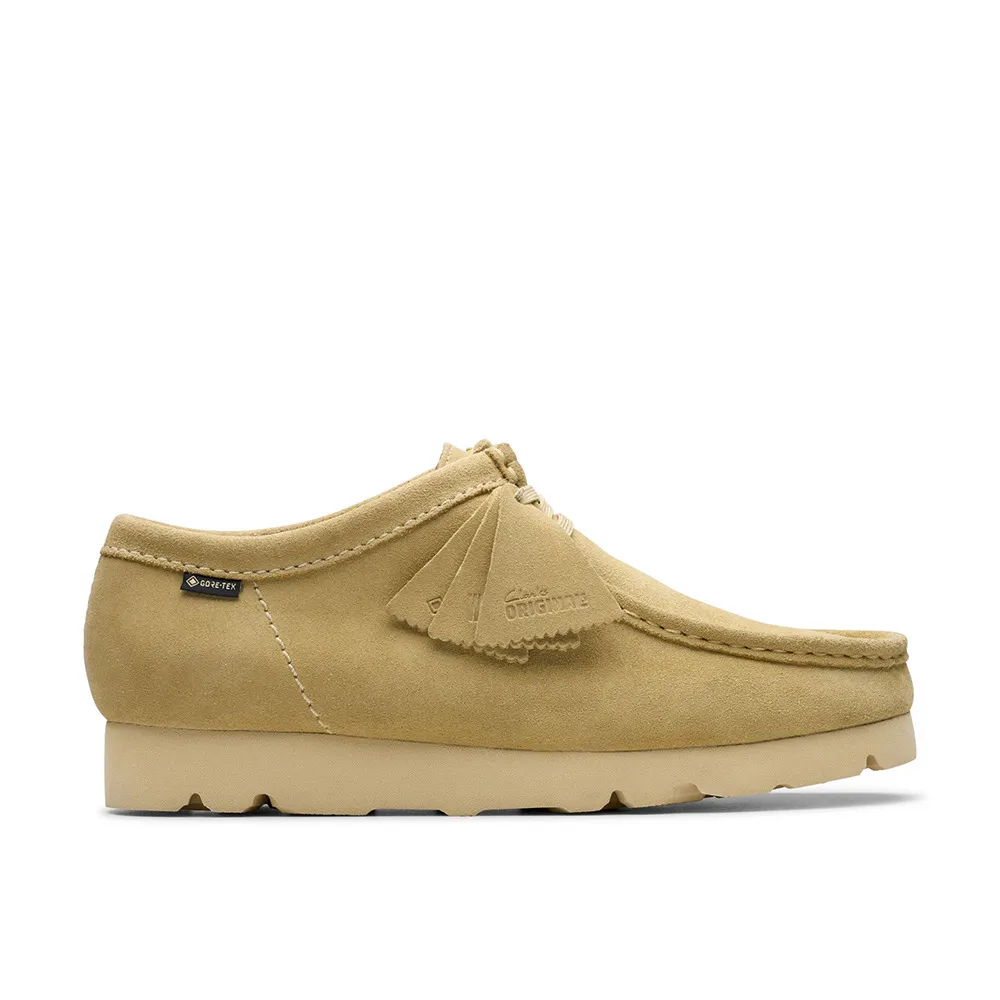 Clarks】男鞋Wallabee GTX Originals 原創工藝經典GTX防水袋鼠鞋