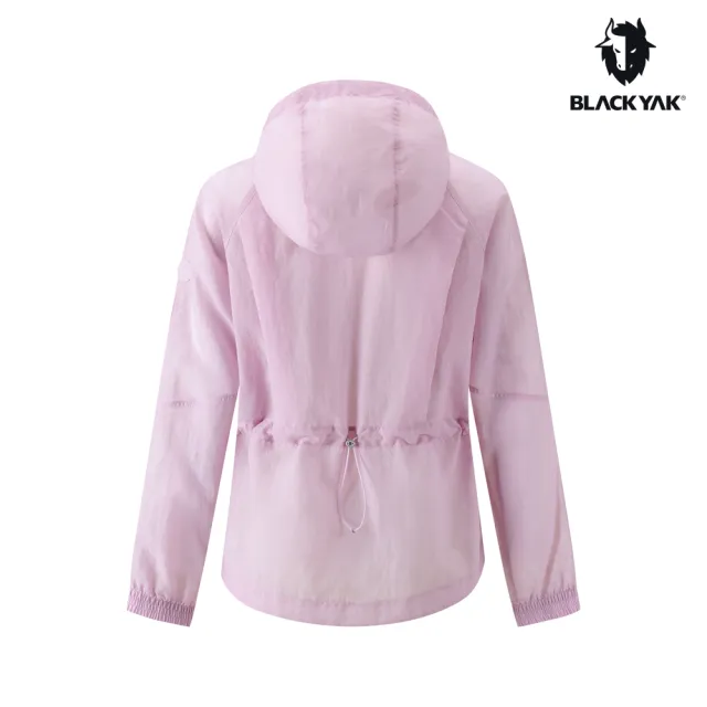 【BLACKYAK】女 MONOMESH中長版外套[三色]夏季 透氣 輕薄 單絲網布 花卉印花 可拆兜帽|FB1WJ009