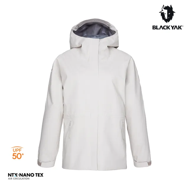 【BLACKYAK】女 AWC NTX高透氣中長版防水外套[二色]戶外 登山 休閒 輕盈 透氣 防水 風衣款|FB1WJ104