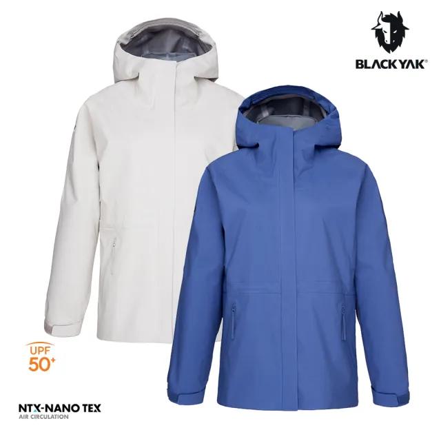 【BLACKYAK】女 AWC NTX高透氣中長版防水外套[二色]戶外 登山 休閒 輕盈 透氣 防水 風衣款|FB1WJ104