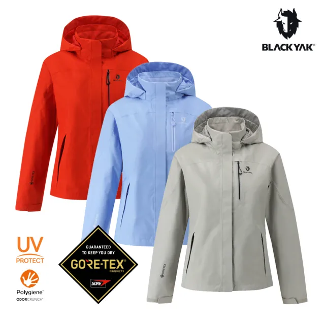 【BLACKYAK】女 ACTUAL GTX防水外套[三色]GORE-TEX 2L防水 透氣 防風 抗UV|FB1WJ101