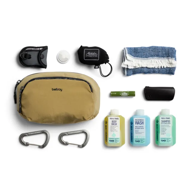 【Bellroy】Venture Pouch 化妝包 小物收納包 盥洗包 旅遊小包 收納袋 禮物 送禮 推薦(沙漠卡其)