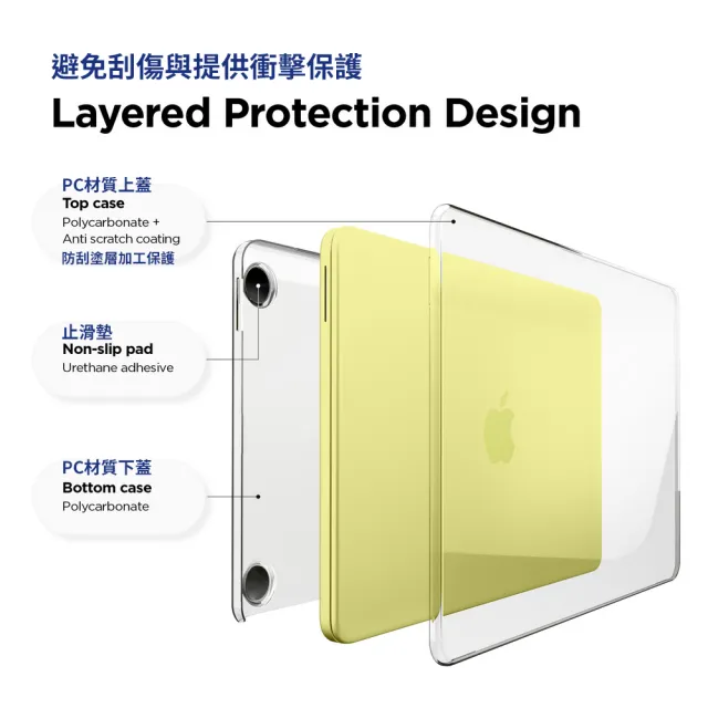 【Elago】Macbook Neo 13吋 Ultra Slim超薄透明保護殼 (適用2026 A3404)