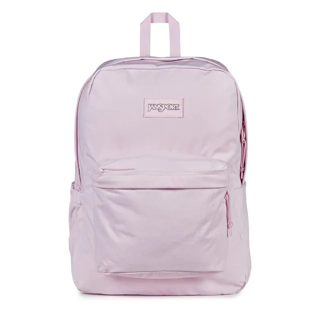 【JANSPORT】Superbreak Plus Fx 後背包 運動包 休閒包 粉紅(JS0A4QUAA4Y)