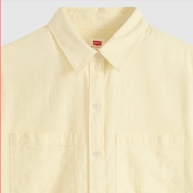 【LEVIS】長袖口袋襯衫 女生上衣 熱賣單品 0084V-0008