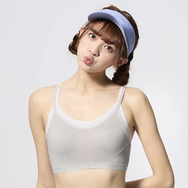 【BeenTeen 嬪婷】FTC輕涼運動系列 涼感動 M-3L運動背心 BBB105FY(率性灰)