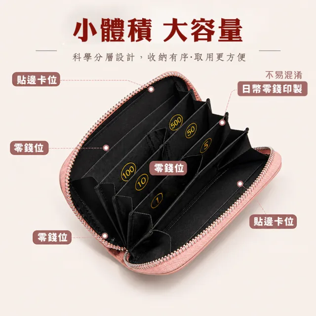 【QIDINA】雙11 2入-超好用防盜刷大容量收納多格短夾 包-H /小錢包 零錢包 小皮夾 名片夾 卡片夾