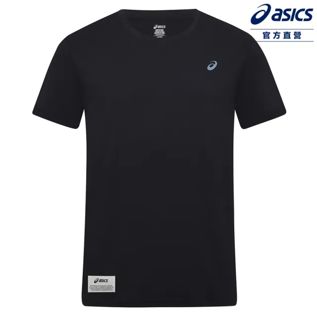 【asics 亞瑟士】石墨烯短袖上衣 男女中性款 亞洲版 訓練上衣 2033C356-001
