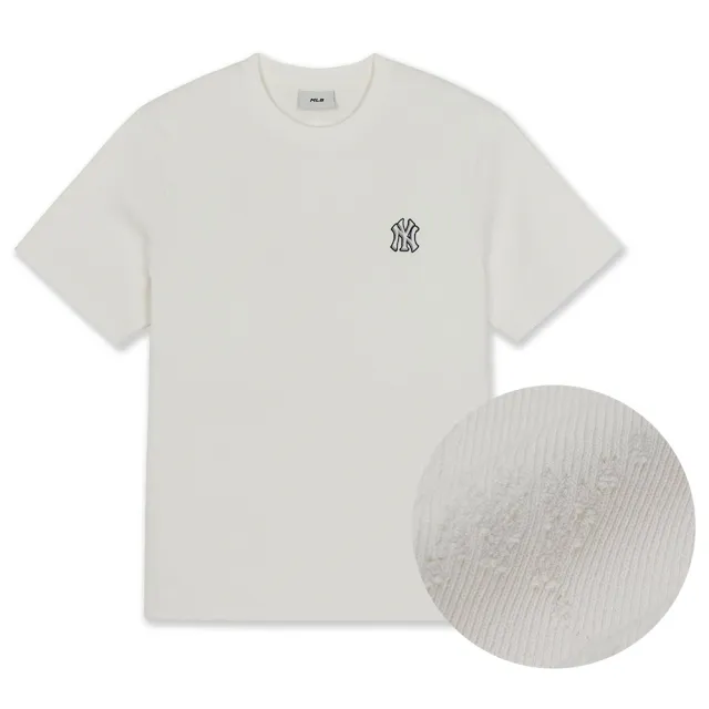 【MLB】小Logo短袖T恤 Monogram系列 紐約洋基隊 (3ATSM0164-50IVS)