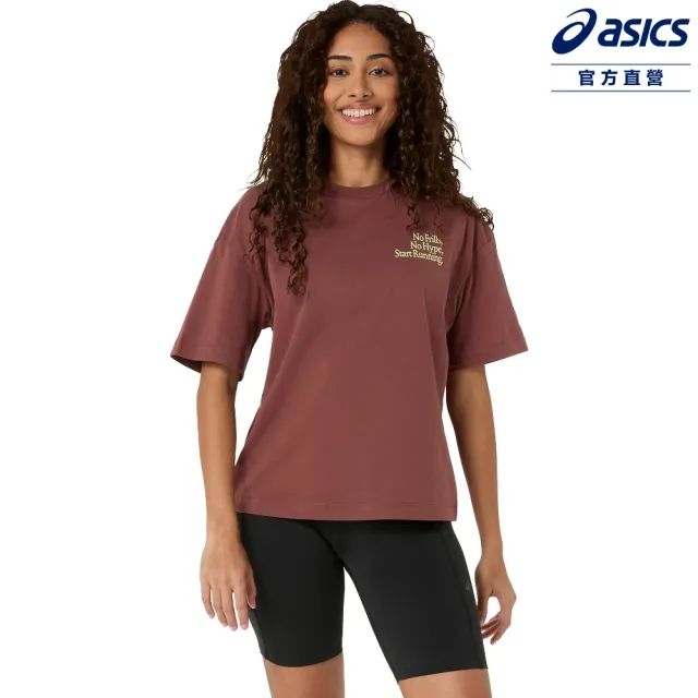 【asics 亞瑟士】短袖上衣 女款 P.LIFE系列 海外版 訓練上衣 2032D384-600