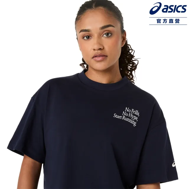 【asics 亞瑟士】短袖上衣 女款 P.LIFE系列 海外版 訓練上衣 2032D384-400