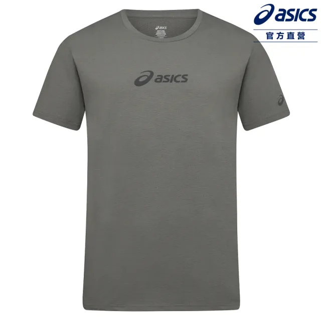 【asics 亞瑟士】涼感短袖上衣 男款 亞洲版 訓練上衣 2031F768-020