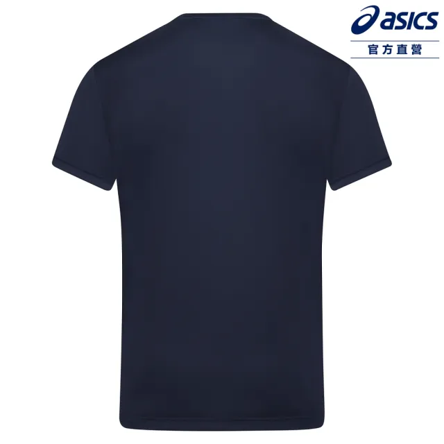 【asics 亞瑟士】短袖上衣 男款 亞洲版 跑步上衣 2011D847-400