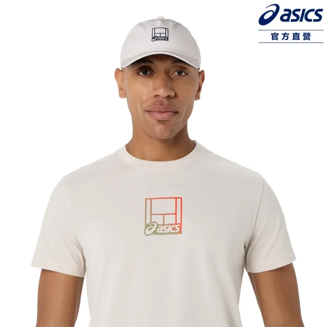 【asics 亞瑟士】短袖上衣 男款 海外版 網球上衣 2041A355-250