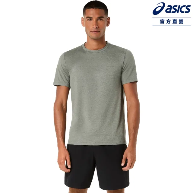 【asics 亞瑟士】短袖上衣 男款 P.LIFE系列 海外版 訓練上衣 2031F315-021