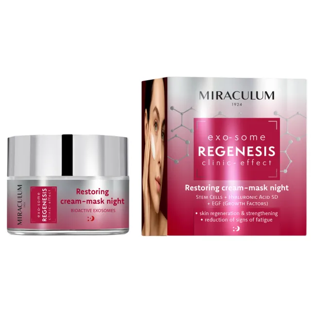 【MIRACULUM】外泌體再生修護晚霜 50ml 波蘭製造