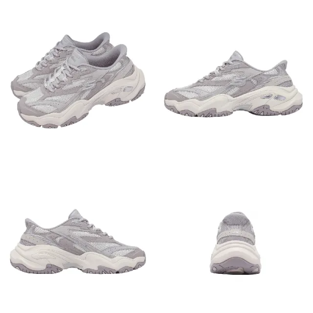 【SKECHERS】休閒鞋 D Lites 6.0 Slip-Ins 女鞋 灰 拼接 老爹鞋 150703GRY