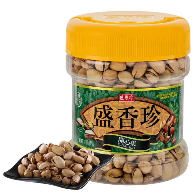 【盛香珍】堅果桶x3桶組 (開心果420g/綜合纖果580g) 口味任選 