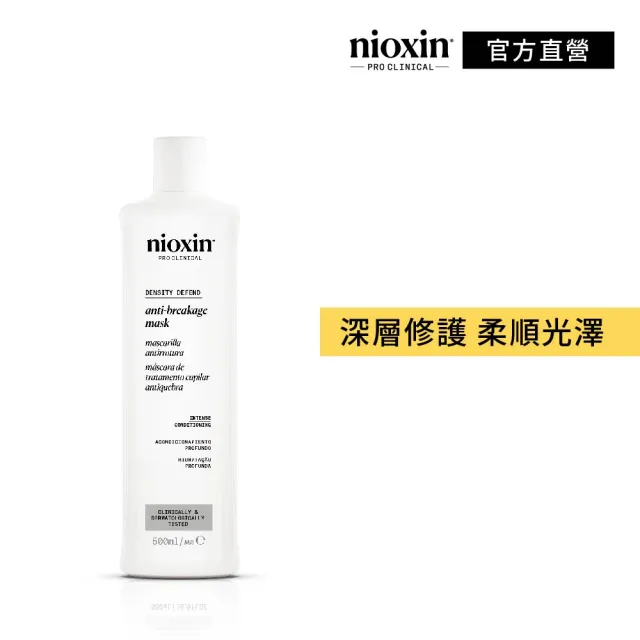 【NIOXIN 耐奧森】官方直營 深層修護髮膜500ml(護髮髮膜)