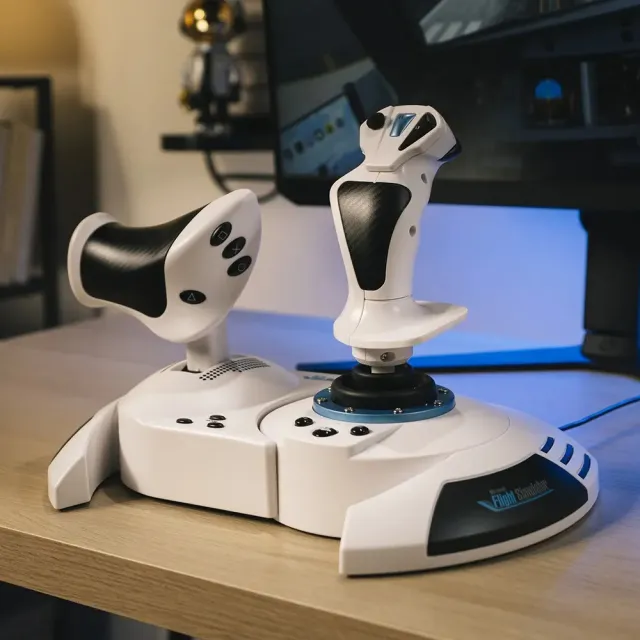 【THRUSTMASTER 圖馬斯特】T.FLIGHT HOTAS 5 MSFS微軟模擬飛行 聯名飛行搖桿