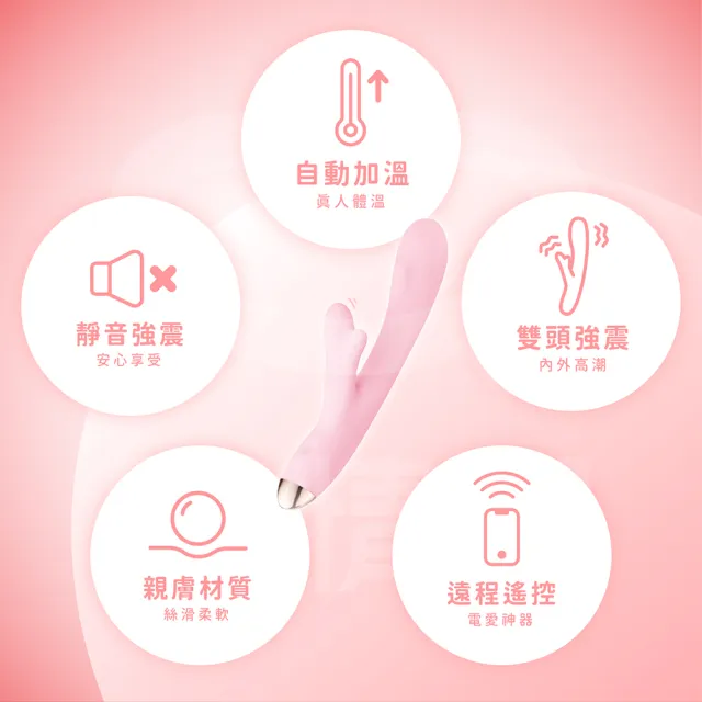 【Dr.情趣】LIBO麗波 鹿頂記 智能版 APP遙控鹿角按摩棒