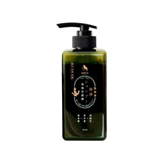 【台隆手創館】雅鄔樂aura海藻洗髮精475ml(顧色/蓬鬆清爽)