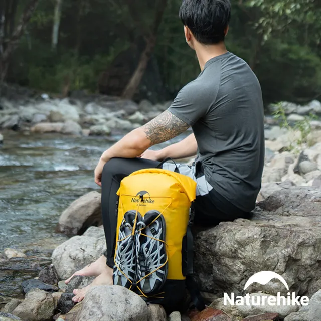 【Naturehike】微光TPU乾濕分離防水後背包30L FSB04(台灣總代理公司貨)