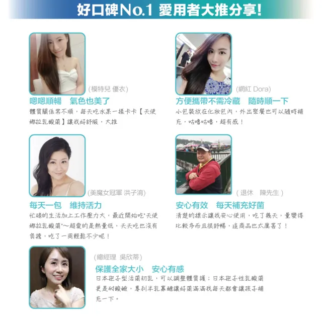 【Angel LaLa 天使娜拉】日本專利比菲德氏益生菌+半乳寡糖x5盒(30包/盒/益生菌/賴雅妍代言)