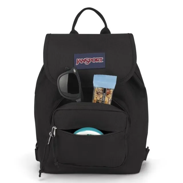 【JANSPORT】雙11 Highlands Mini 後背包 運動包 迷你背包 日韓流行 經典黑(JS0A83LJ008)