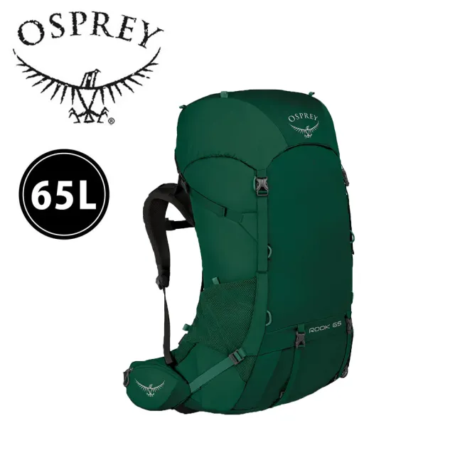 【Osprey】Rook 透氣登山背包65L 10001762野鴨綠 10001761黑