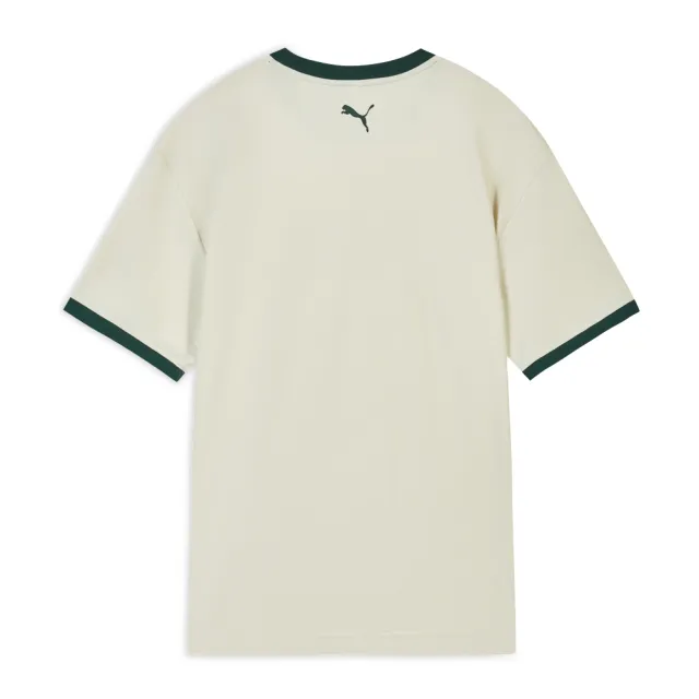 【PUMA】短袖上衣 男 女 中性 亞規 EASY MILES 米綠 63629487