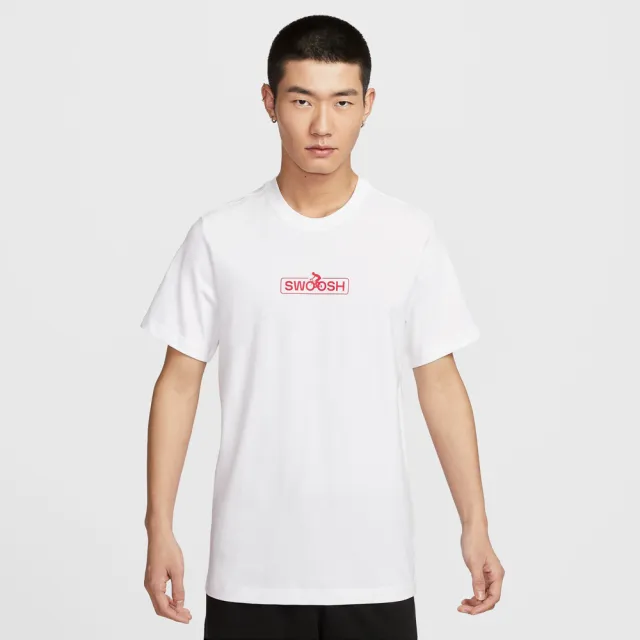 【NIKE 耐吉】短袖上衣 男 AS M NSW TEE CLUB SSNL 2 SU25 白粉黃 HJ0731-100