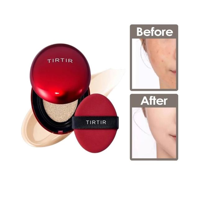 【TIRTIR】持久定妝光彩氣墊SPF40 PA++ 18g