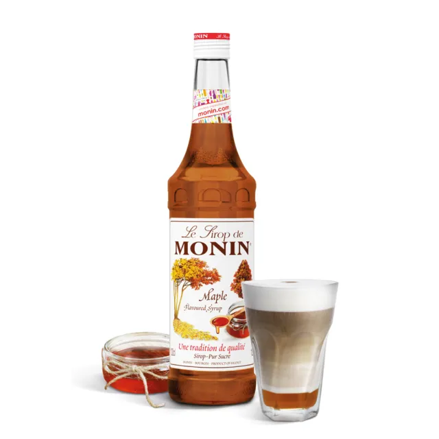 【MONIN】系列風味糖漿700ml(焦糖風味/香草風味/楓糖風味/海鹽焦糖風味　任選)