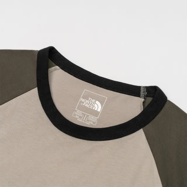【The North Face】北臉 短袖上衣 男 女 中性 U CITY TRAVERSE SS TEE GRAPHIC 淺棕 NF0A8GX12MB