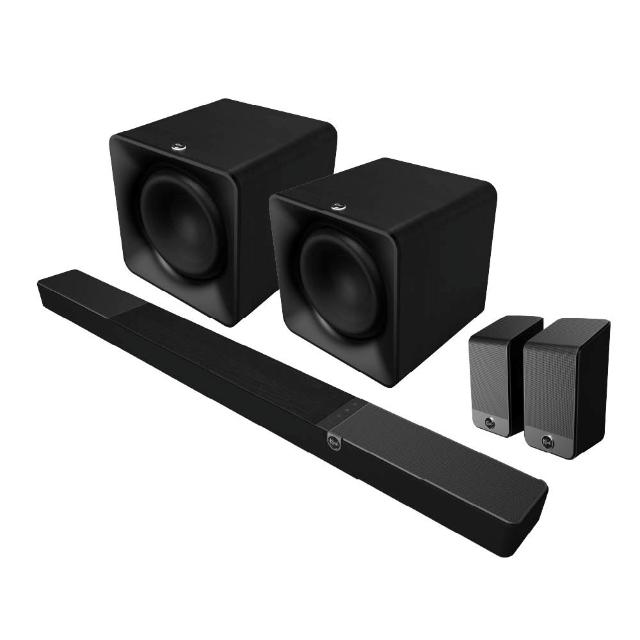 【Klipsch】Flexus Core 300+SUB 200 x2+SURR 200 7.2.4聲道雙重低音天空聲霸全配劇院組(釪環公司貨)