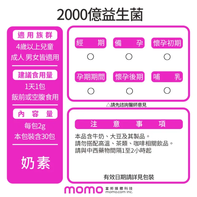 【funcare 船井生醫】2000億益生菌30包/盒x4盒(共120包；日本原裝進口/幫助消化/排便順暢/調整體質/增強保 