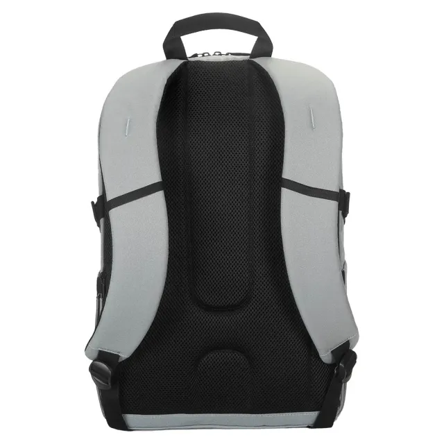 【Targus】EcoSmart Spring 15-16 吋輕量校園電腦後背包 - 灰色 (TBB66104GLR)