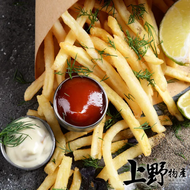 【上野物產】5包薯條任選 細薯條/粗薯條(500g)