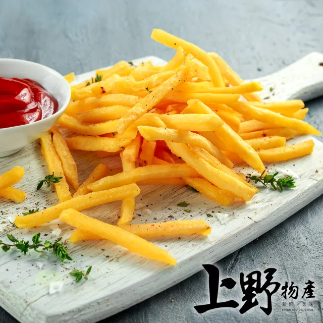 【上野物產】5包薯條任選 細薯條/粗薯條(500g)