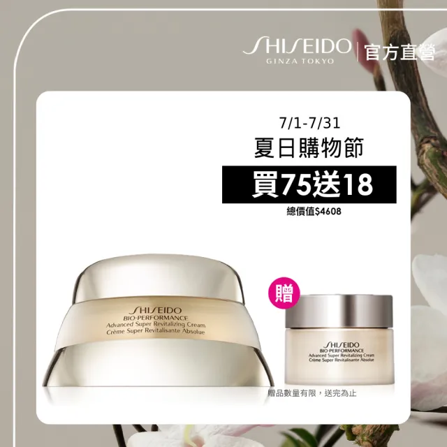 【SHISEIDO 資生堂國際櫃】百優精純乳霜75mL(NO.1國民乳霜/乳霜/晚霜/玻尿酸/日霜)