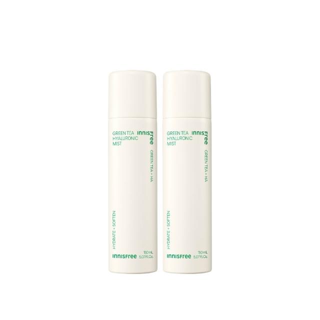 【innisfree】買1送1★綠茶玻尿酸保濕噴霧 150ml